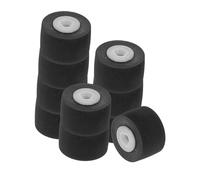 SEWACC 10 Pièces Pression Caoutchouc pour Enregistreur Accessoires Universels pour Lecteur de Cassette Amplificateur et Lecteur Stéréo Compatible avec Multiples Marques