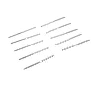 SEWACC 10 pièces Vis Tirefond Acier Inoxydable pour Rampe Câble Filetage Installation Facile Kit Quincaillerie Balustrade Terrasse