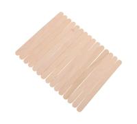 SEWACC 100 pièces Bâtonnets de Glace Réutilisables pour DIY Artisanat Bâtons Sucettes et Cake Pops Outils Pratiques pour Mélanger Colle et Travaux Manuels Réutilisable