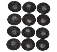 SEWACC 100 pièces Coussinets Mousse pour Écouteurs Remplacements Confortables et Durables Protections Oreillettes Compatibles Multi Modèles Noir