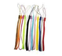 SEWACC 100 pièces Lanière Nylon Colorée Dragonne Courte pour Téléphone Caméra et Clés Accessoire Pratique et Durable Couleur Aléatoire Couleur Aléatoire