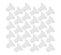 SEWACC 100 Pièces Vis en Nylon Blanc à Tête Plate et Cruciforme Km4*6 pour Fixation Sécurisée, Adaptable à Divers Usages, Kit Visserie Plastique Polyvalent pour Bricolage et Meubles
