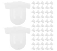 SEWACC 1000 Coussinets en Silicone pour Clips D'oreilles sans Perçage, Protecteurs Anti-douleur Petits Disques Transparents, Stabilisateurs Confortables pour Lobes D'oreilles,