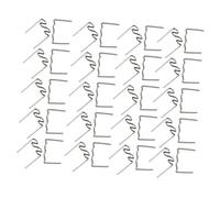 SEWACC 1000 pièces Baguettes de Soudure Acier Pré Découpées pour Réparation Pare Chocs Voiture Résistantes Utilisables avec à Agrafes Chaudes Adaptées Auto et
