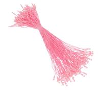 SEWACC 1000 Pièces Ficelles pour Suspendre Décorations de Noël, Rose,
