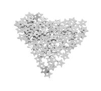 SEWACC 100pièces Breloques Étoiles Pour Bracelets Acier Inoxydable Pendentifs Étoiles à Cinq Branches Breloques Pour Fabrication De Bijoux