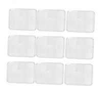 SEWACC 10pièces Barbecue Rectangulaires Aluminium Accessoires pour Barbecue de Utilisation Intérieure et Extérieure pour Cuisine Plein Air Camping