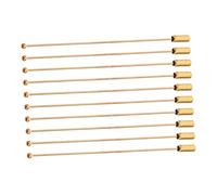 SEWACC 10pièces Broches Métalliques Vintage Avec Stoppeurs Pour Création De Bijoux Personnalisés Épingles Droites Solides Pour Loisirs Créatifs Corsages Et Bouquets Élégants