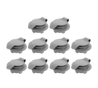 SEWACC 10pièces Kit de Valves Air pour Coussin Gonflable Bouchon Étanchéité PVC Compact Remplacement sans Outil pour Oreillers et Matelas de Camping