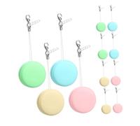 SEWACC 12 pièces Nettoyeurs Écran Portable pour Téléphones et Lingettes Multifonctions pour Écrans Lentilles et Lunettes Kit Nettoyage Portable avec Porte Clés Élimine et Graisses