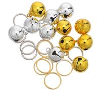 SEWACC 12 Pièces Pendentif Clochette de Collier pour Chat, Son Net, Métal | Accessoire Anti-perte et Aide D’entraînement, Usage Intérieur Extérieur, Charme Stylé, pour Collier