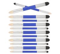 SEWACC 12 Pièces Stylo Éponge Estompeur Pastel à Double Embout | Outil EVA Réutilisable, Contrôle Précis pour Ombrage et Éclaircissement, Pratique en Cours D’art