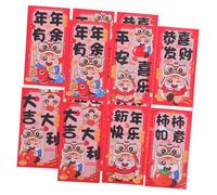 SEWACC 12 Pièces Year Of The Horse Envelopes Set Thick Paper Spring Festival Hongbao For Family And Corporate Use Unique Festive Design For Chinese Year Money Gifts