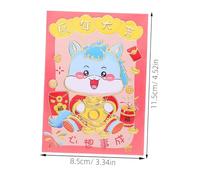 SEWACC 120 Pièces Chinese Hongbao Envelopes Year Of The Horse Packets For Lunar Year Spring Festival Party Favor