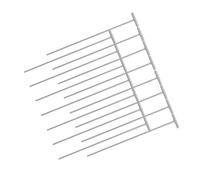 SEWACC 15 pièces Barres Entrée Fer pour Pigeonnier Tiges Durables pour Cage à Pigeons et Perroquets Accessoires Élevage Pratiques et Résistants