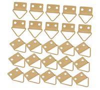 SEWACC 150 pièces Crochets Triangle pour Accroche Murale Stable et Invisible Attaches de Suspension pour Photos et Tableaux Installation Facile pour Maison et Bureau