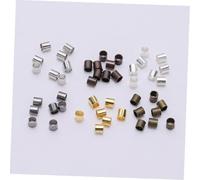 SEWACC 1500 pièces Perles Tubulaires Cuivre Doré pour Fabrication Bijoux DIY Accessoires Créatifs et Durables pour Bracelets et Colliers