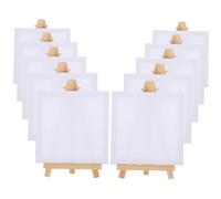 SEWACC 15ensembles Chevalet Exposition Bois Pour Toile Support De Peinture Pour Artiste Cheval Table Voyage Usage Domestique Et Créatif