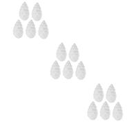 SEWACC 15pièces Boules Polystyrène Légères Et Multifonctionnelles Pour Matériaux De Modélisation Créatifs Activités Manuelles Famille