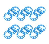 SEWACC 18 Pcs Plaque Porte-lames de Tête de Rasoir S5000 en Plastique Bleu Système Rapide et Absorption de Chocs, Support Compact pour Rasoir Électrique, pour Voyage et Salle de Bain