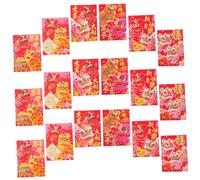 SEWACC 180 Pièces Lot de Enveloppes Rouges Chinoises Traditionnelles avec Motif Cheval Cartoon Porte-monnaie pour An Anniversaire Mariage et Festival Printemps Design Festif et Pratique