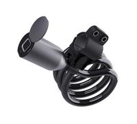 SEWACC 1ensemble Antivol Vélo Étanche à Empreinte Digitale Câble Lourd avec Contrôle App Serrure sans Clé pour Vélo Moto Trottinette Accessoire Multifonction