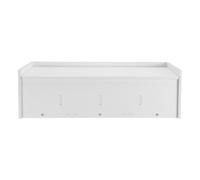 SEWACC 1ensemble Boîte de Rangement pour Devises Compacte avec Couvercle Rabattable Organisateur de Caisse à Compartiments Boîte Rectangulaire pour Billets et Reçus pour Bureau