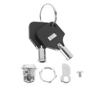 SEWACC 1Ensemble Serrure à Came Tubulaire de Zinc pour Armoires Électriques Facile à Installer et Durable Remplacement Rapide pour Serrures