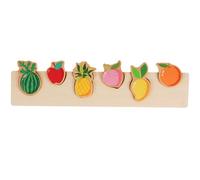 SEWACC 1Ensemble Tableau de des Formes pour Garçon Fille Éducatif Montessori Puzzle pour Développer la Créativité Capacités Cognitives pour Tout Petits