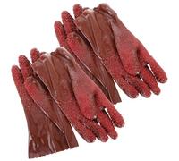 SEWACC 2 Paires Gants de Nettoyage de Drainage Réutilisables Antidérapants de Gants de Plomberie Robustes pour Hommes et Femmes avec Design Flexible Adapté Aux Tuyaux Outils de Nettoyage