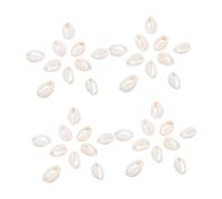 SEWACC 2 Paquets Lot de Pendentifs Coquillages Naturels Coquillages Spirale Décoratifs pour Fabrication de Bijoux Remplissage Vase Océan et Décoration Aquarium