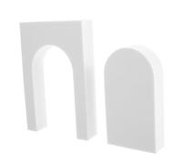 SEWACC 2 Pièces Accessoires Photo Cube Géométrique pour Bijoux et Cosmétiques Décor Portable pour Séances Photo Intérieur et Extérieur