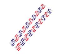 SEWACC 2 pièces Autocollant Niveau Eau Réfléchissant Aluminium Règle Autocollante Étanche et Anticorrosion Jauge Adhésive pour Piscine Réservoir et Bassin Haute Visibilité Rouge et Bleu