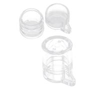 SEWACC 2 pièces Bol D Eau pour Fourmis Acrylique Transparent Résistant et Facile à Nettoyer pour Observation d Amateurs d Écologie Lot de Petit et Grand