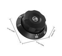 SEWACC 2 pièces Bouton Thermostat Commande Graduée pour Four et Cuisinière à Gaz Contrôle Précis Température Facile à Installer Compatible Chauffe-eau et Friteuse