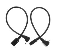 SEWACC 2 pièces Câble Micro USB Shaped Pack de Adaptateurs pour Charge et de Données Résistance à Impact et Compatible avec Tous Les Appareils Micro USB