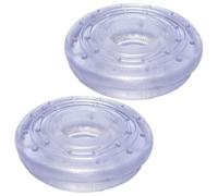 SEWACC 2 pièces Coussinets Antidérapants pour Barre de Tractions Protection de Cadre de Porte Transparent Installation Facile pour Entraînement à Domicile