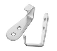 SEWACC 2 Pièces Crochets pour Échelle de Lit Acier Inoxydable Lot de Supports Robustes pour Stabilisateur Déchelle Fixation Facile et Détachable pour Lits Superposés et Mezzanines