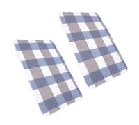 SEWACC 2 Pièces de Couverture pour Cage de Cochon d'Inde en Coton Bleu, Tapis Absorbant et Séchage Rapide, pour Petits Animaux comme Chinchillas et Lapins