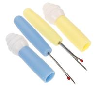 SEWACC 2 pièces Découseur Couture avec Gomme Antidérapante Outil Ergonomique pour Retrait Fil et Couture Accessoire Portable pour Bricolage et Retouche Vêtements