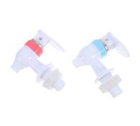 SEWACC 2 pièces Distributeur Eau Chaud Froid pour Bouteilles et Refroidisseurs Rouge et Bleu Installation Facile et Réutilisable