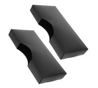 SEWACC 2 Pièces Distributrice de Noire Organisateur Plastique de Bureau pour Rangement Compact de Table pour Cuisine Laboratoires et Bureaux