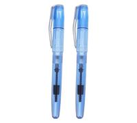 SEWACC 2 Pièces Feutres à Réservoir D'eau pour Calligraphie Chinoise | Pointe Nylon Souple, Corps Plastique Style Plume, Rechargeables et Étanches, pour Artistes et Étudiants