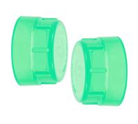 SEWACC 2 Pièces Gabarit Rond de Marquage Balle de Golf en Nylon Pa Vert | Portable pour Identification Précise, Utilisation en Entraînement et Préparation Partie