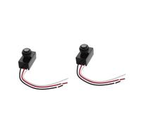 SEWACC 2 Pièces Interrupteur Photoélectrique Crépusculaire pour Éclairage Extérieur Capteur Lumineux Automatique Haute Consommation Compatible Dc pour Lampadaires et Jardin