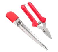 SEWACC 2 Pièces Kit de Outils de Vannerie Traditionnels Rotin Ensemble Multifonction pour Réparation de Chaises et Artisanat de Meubles Osier Outils de Fabrication de Panier Artisanaux