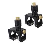 SEWACC 2 pièces Outil de Calibrage Ajustable pour Lame de Rabot Jauge de Positionnement Précise pour Raboteuse Plate