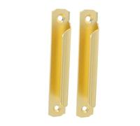 SEWACC 2 Pièces Poignées de Porte Coulissante Aluminium Poignées Durables et Résistantes pour Portes Moustiquaires Armoires et Tiroirs Installation Simple et Compatible Polyvalente