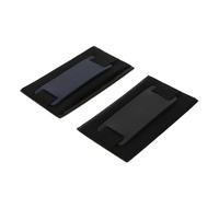 SEWACC 2 pièces Porte-Carte Téléphone Adhésif Poche Arrière Multifonction avec Support Rangement Cartes et Espèces Kit Couleurs Assorties Bleu et Noir