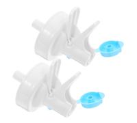 SEWACC 2 Pièces Robinet de Refroidisseur D’eau à Bouton Poussoir en | Bec Verseur Réutilisable, Installation sans Outil, pour Pichets et Récipients Lors D’événements Bureau